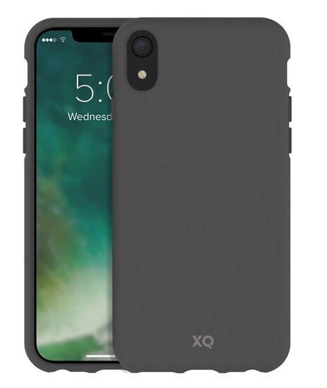 Xqisit Eco Flex milieuvriendelijk iPhone XR hoesje Grijs