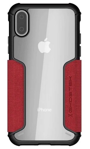 Ghostek Exec 3 iPhone XS hoesje Rood