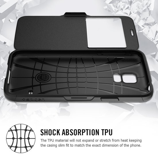 Spigen Slim Armor View case Galaxy S5 White