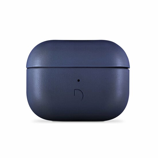 Decoded leren AirPods Pro 2 hoesje navy