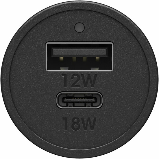 Otterbox 30 watt 2 poort USB-C + USB-A auto oplader