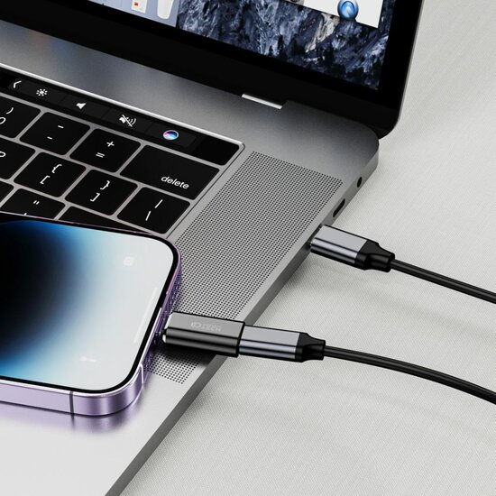 TechProtection Boost Lightning naar USB-C adapter