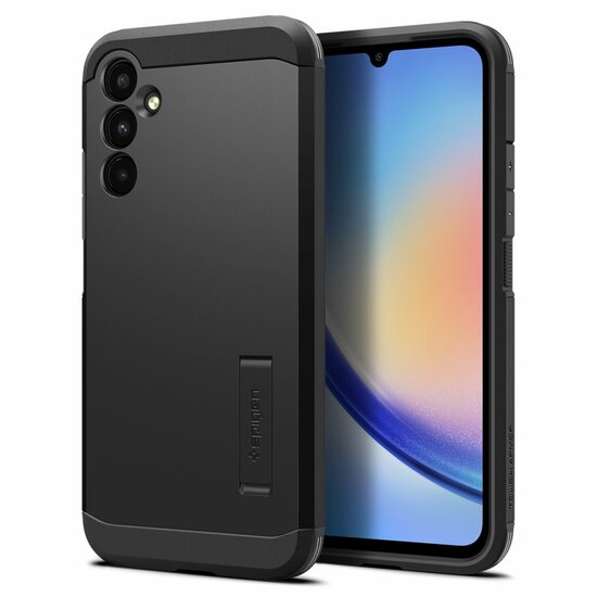 Spigen Tough Armor Galaxy A34 hoesje zwart