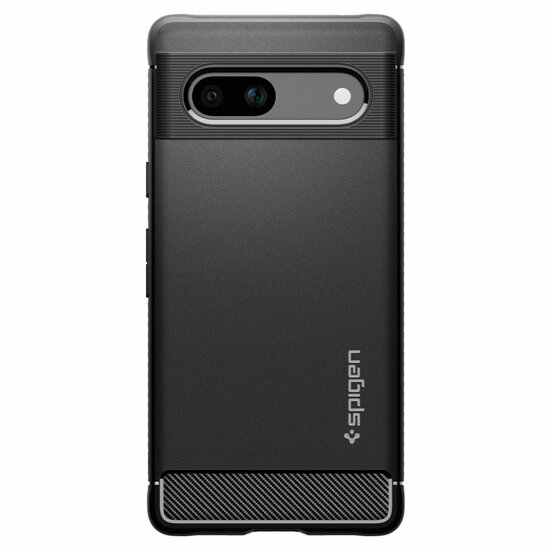 Spigen Rugged Armor Pixel 7A hoesje zwart