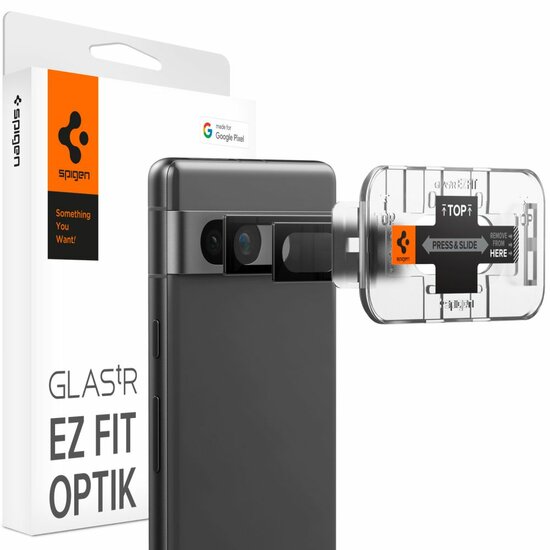 Spigen Optik.TR EZ Fit cameralensbeschermer 2 pack