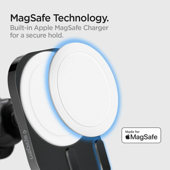 Spigen OneTap Pro 3 MagSafe autohouder en oplader voor ventilatierooster