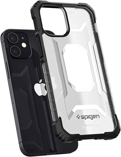 Spigen Nitro Force iPhone 12 mini hoesje Doorzichtig