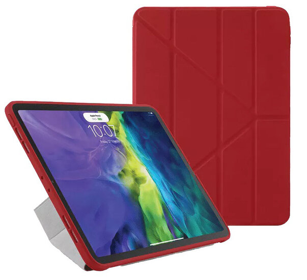 Pipetto Origami TPU iPad Pro 11 inch hoesje Rood