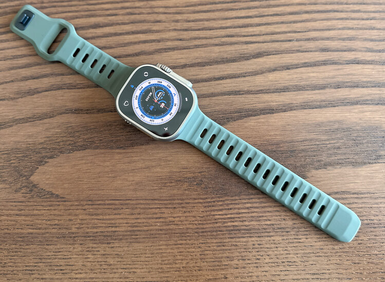 TechProtection Active Apple Watch 49 / 45 / 42 mm bandje groen