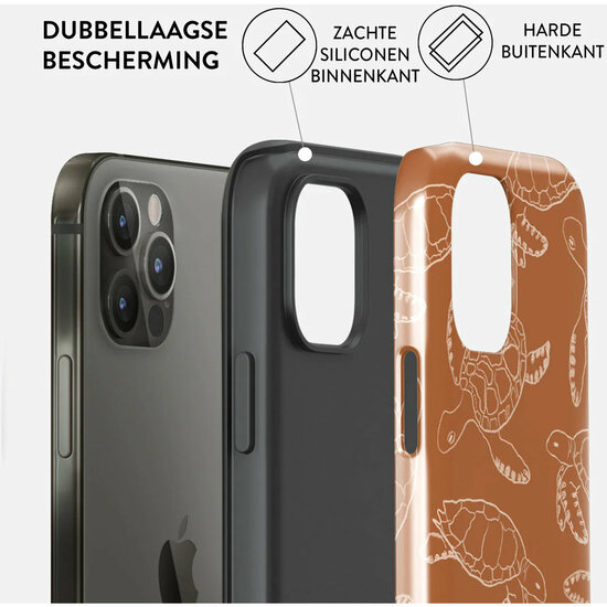 Burga Tough iPhone 12 Pro / iPhone 12 hoesje Earth Shell