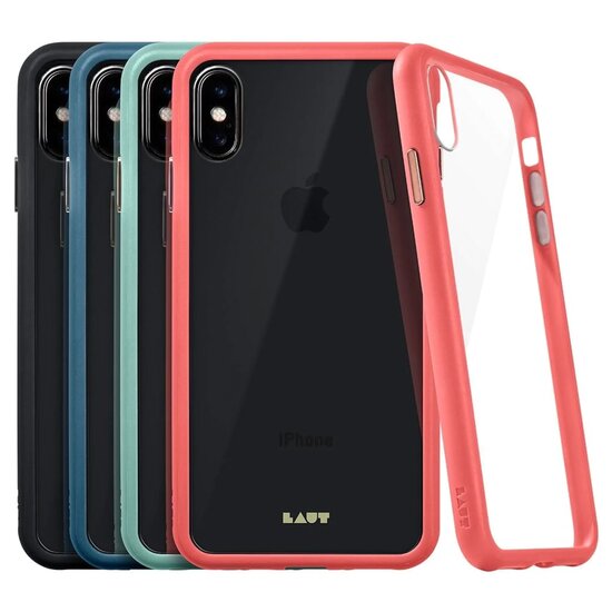 LAUT Accents iPhone XS hoesje Coral