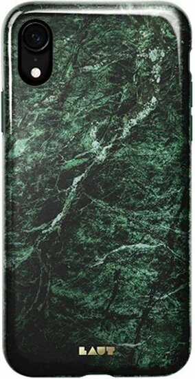 LAUT Huex Marble iPhone XR hoesje Groen