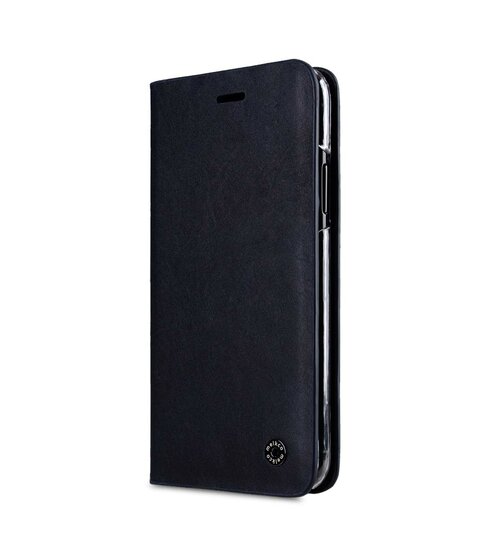 Melkco Leather Cocktail iPhone X hoesje Navy