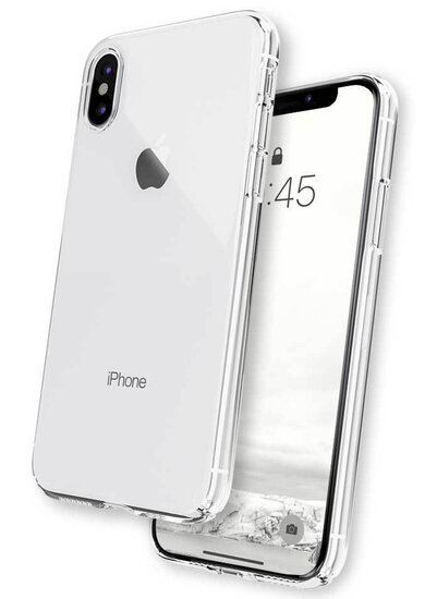 Caudabe Lucid Clear iPhone X hoesje Doorzichtig