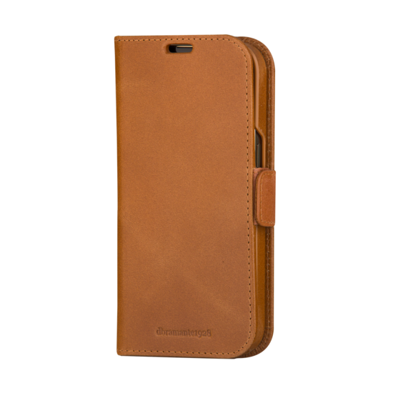 dbramante1928 Lynge iPhone 15 Pro 2 in 1 wallet hoesje tan