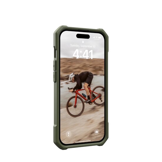 UAG Essential Armor MagSafe&nbsp;iPhone 15 hoesje groen