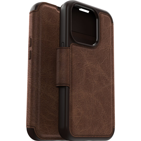 Otterbox Strada iPhone 15 Pro Max hoesje bruin