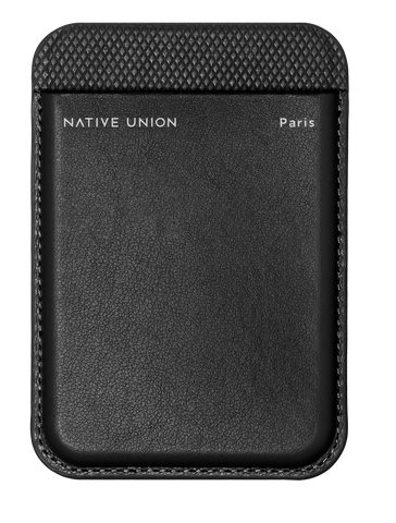 Native Union (Re)Classic MagSafe card wallet hoesje zwart