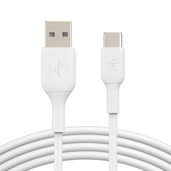 Belkin BoostCharge USB-A naar USB-C kabel 2 meter wit