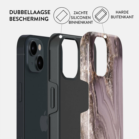 Burga Tough iPhone 13 hoesje Golden Taupe 