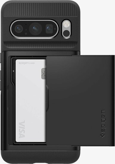 Spigen Slim Armor CS Pixel 8 Pro hoesje zwart