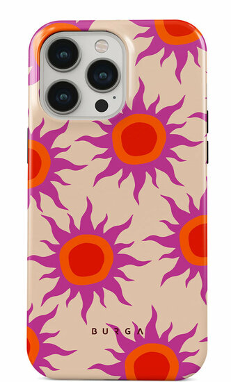 Burga Tough iPhone 15 Pro hoesje sunset glow 