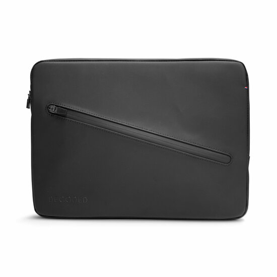 Decoded Frame Nylon MacBook 13 / 14 inch sleeve zwart