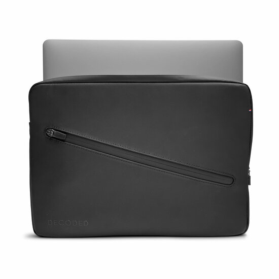 Decoded Frame Nylon MacBook 13 / 14 inch sleeve zwart