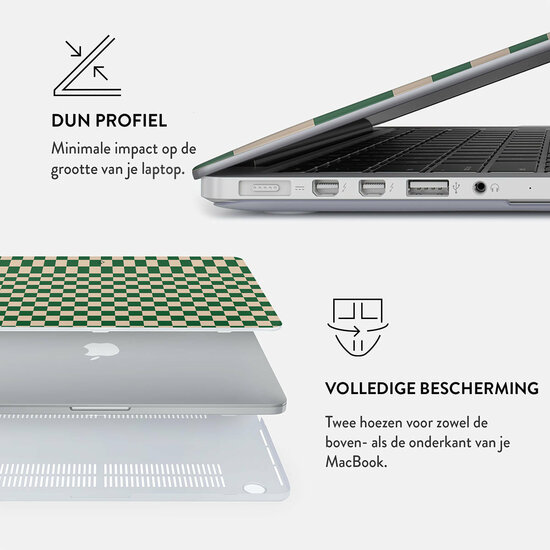 Burga MacBook Air 15 inch hardshell ivy league