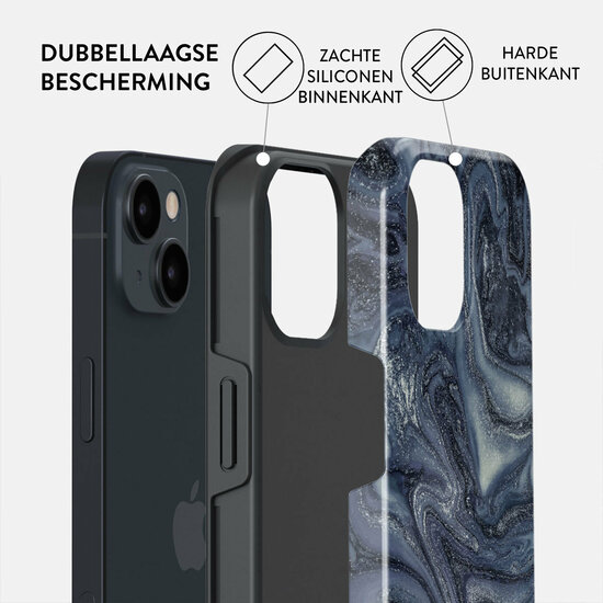 Burga Tough iPhone 13 hoesje Navy Trench