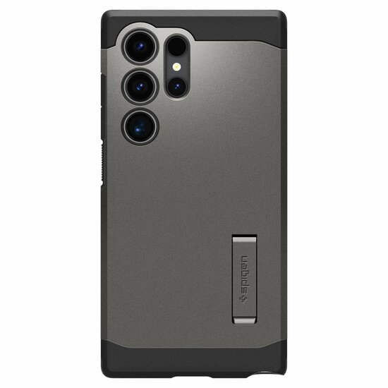 Spigen Tough Armor Galaxy S24 Ultra hoesje gunmetal