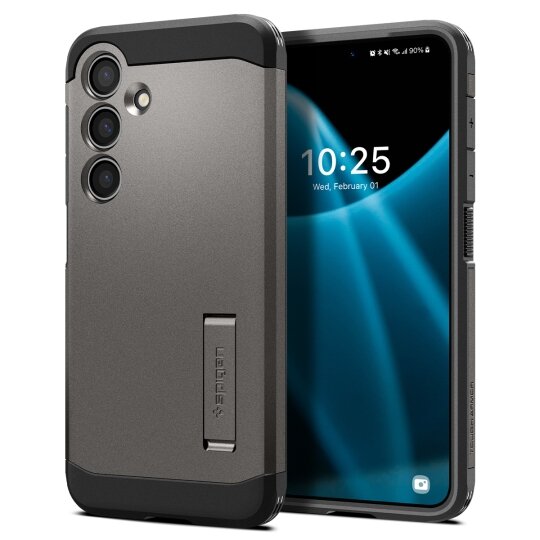 Spigen Tough Armor Galaxy S24 hoesje zwart