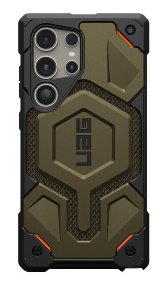 UAG Monarch Kevlar Galaxy S24 Ultra hoesje groen