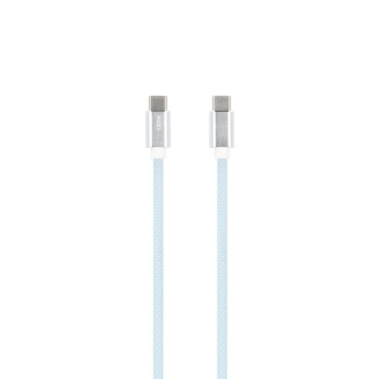 Musthavz magnetische USB-C kabel blauw