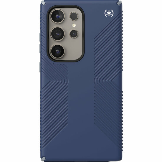 Speck Presidio 2 Grip Galaxy S24 Ultra hoesje blauw