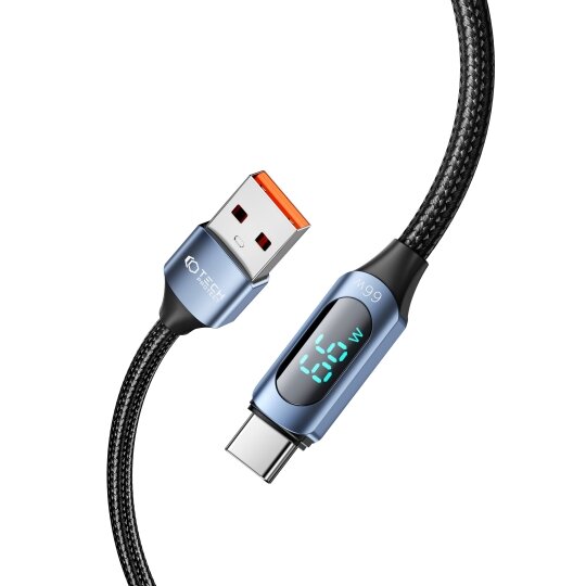 TechProtection LED USB-C naar USB-A&nbsp;kabel 100 centimeter