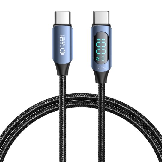 TechProtection LED USB-C naar USB-C&nbsp;kabel 100 centimeter