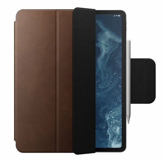 Nomad Leather Folio Plus iPad Pro 11 inch hoesje Bruin