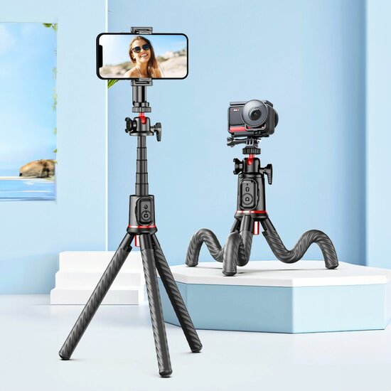 Tech Protection Bluetooth Selfie stick met flexibele tripod