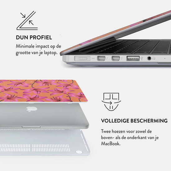 Burga MacBook Air 15 inch hardshell eden