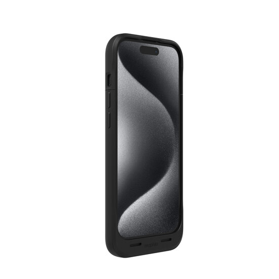 mophie Juice Pack iPhone 15 batterij hoesje 2400 mAh zwart