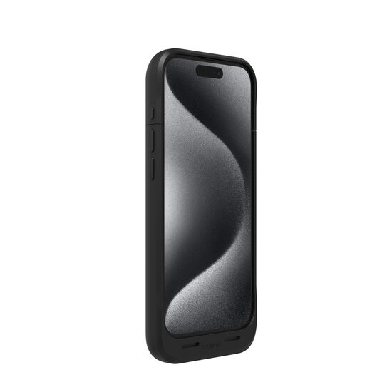 mophie Juice Pack iPhone 15 Pro batterij hoesje 2400 mAh zwart