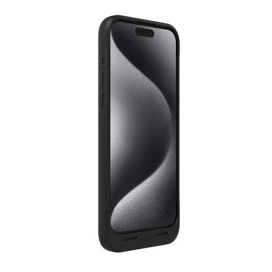 mophie Juice Pack iPhone 15 Pro Max batterij hoesje 3000 mAh zwart