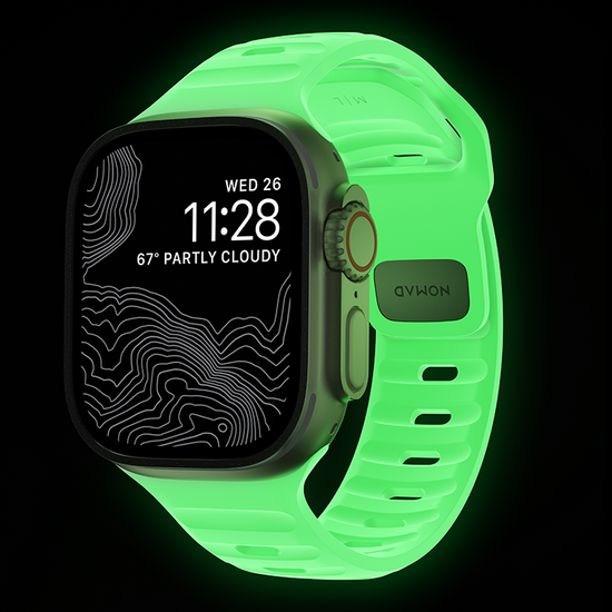 Nomad silicone apple watch band sale