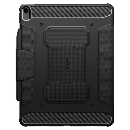 Spigen Rugged Armor iPad Air 2024 13 inch hoesje zwart