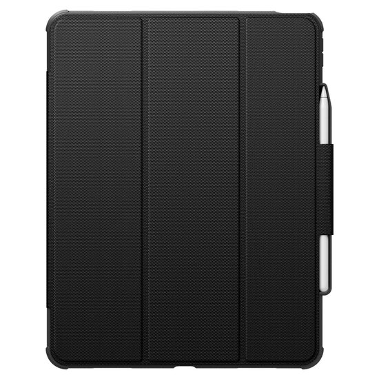 Spigen Rugged Armor iPad Air 2024 13 inch hoesje zwart