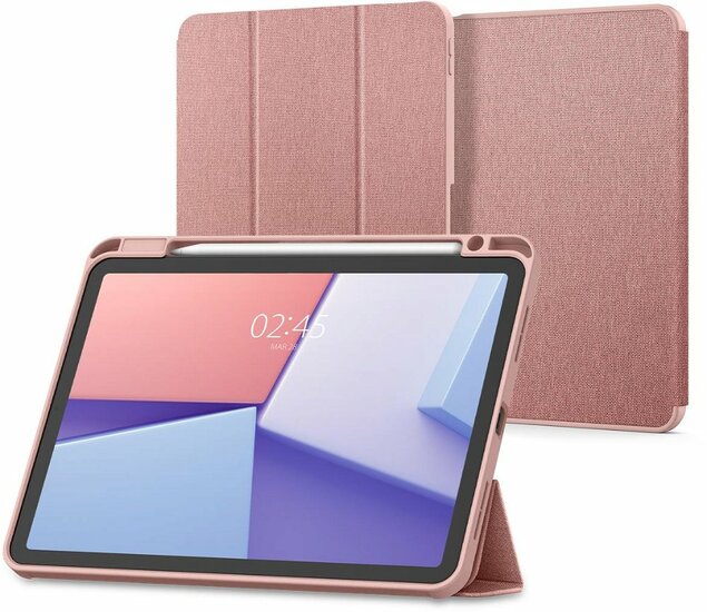 Spigen Urban Fit iPad Air 2024 11 inch hoesje roze