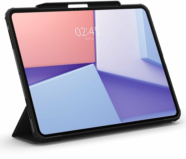 Spigen Ultra Hybrid iPad Pro 2024 13 inch hoesje zwart