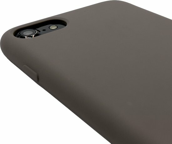 Decoded Silicone iPhone SE 2022 / 2020 / 8 hoesje Taupe 