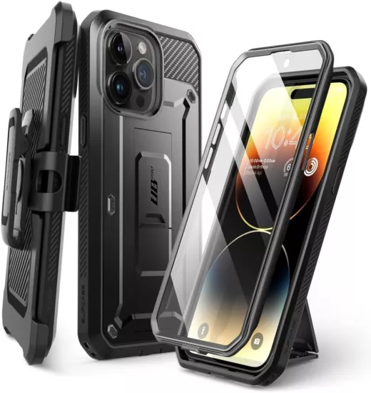 Supcase Unicorn Beetle iPhone 15 Pro Max hoesje zwart